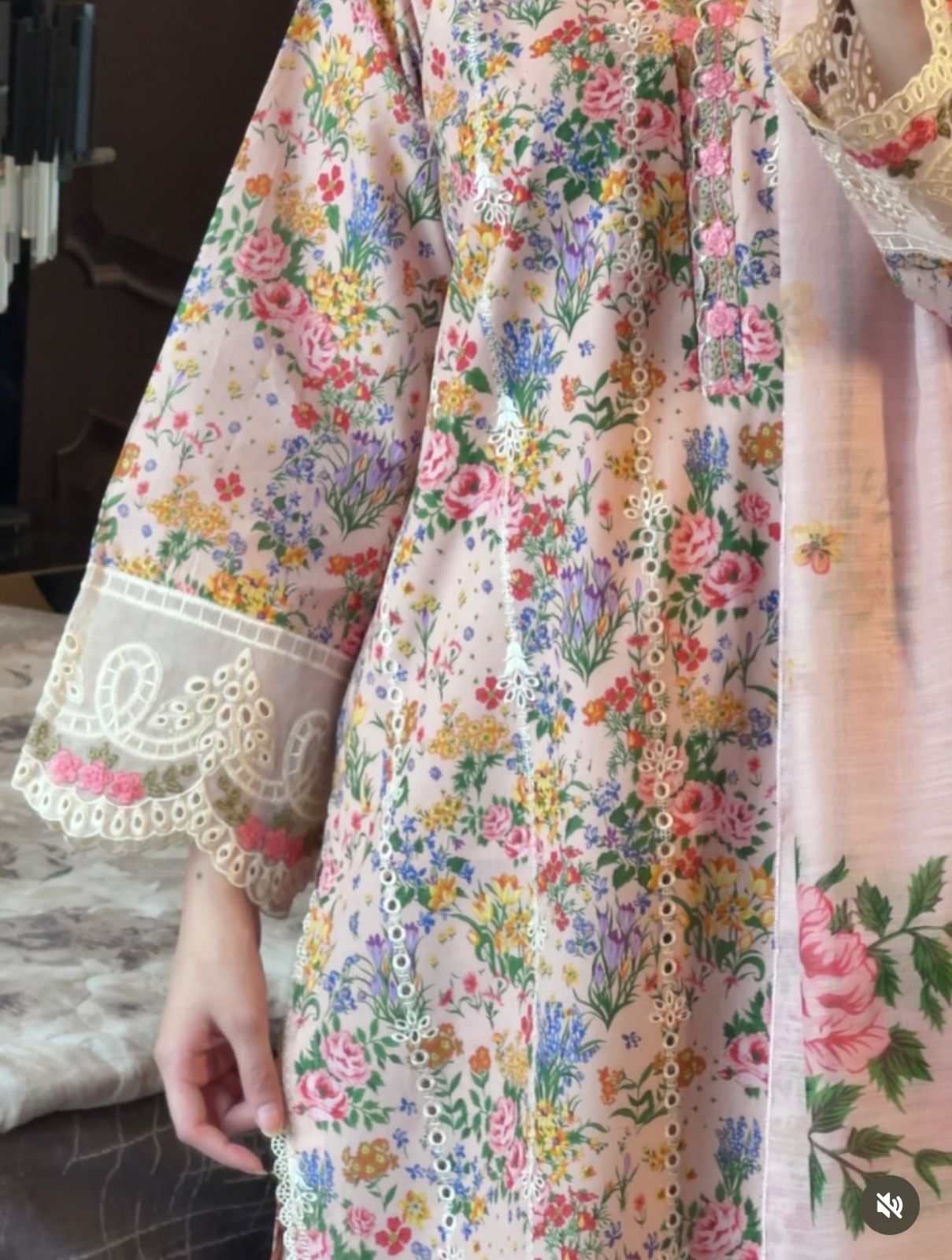 3pcs beautiful  embroidered