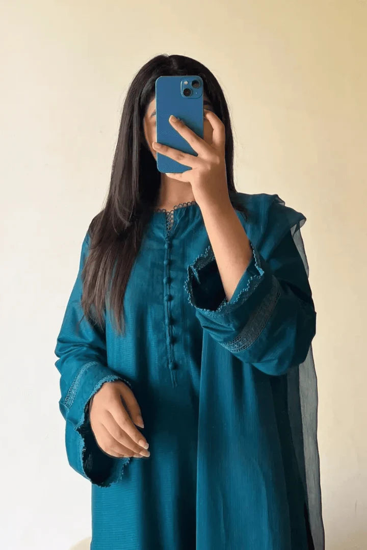 3pcs cambric lawn shirt